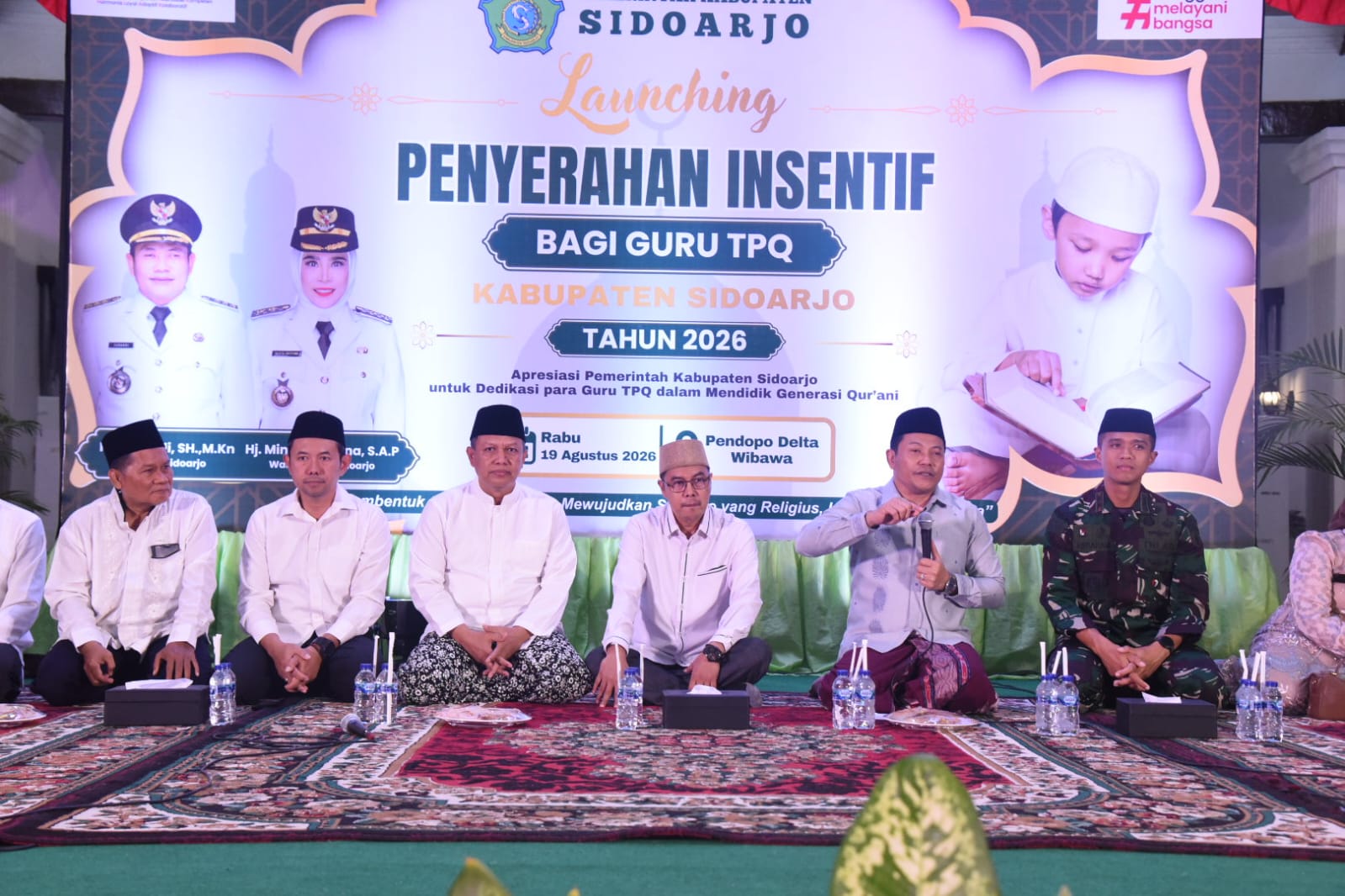 Serahkan Insentif Rp 23 M untuk Ribuan Guru Ngaji, Bupati Subandi: Ayo Bareng-bareng Bangun Mental Fondasi Anak Kita