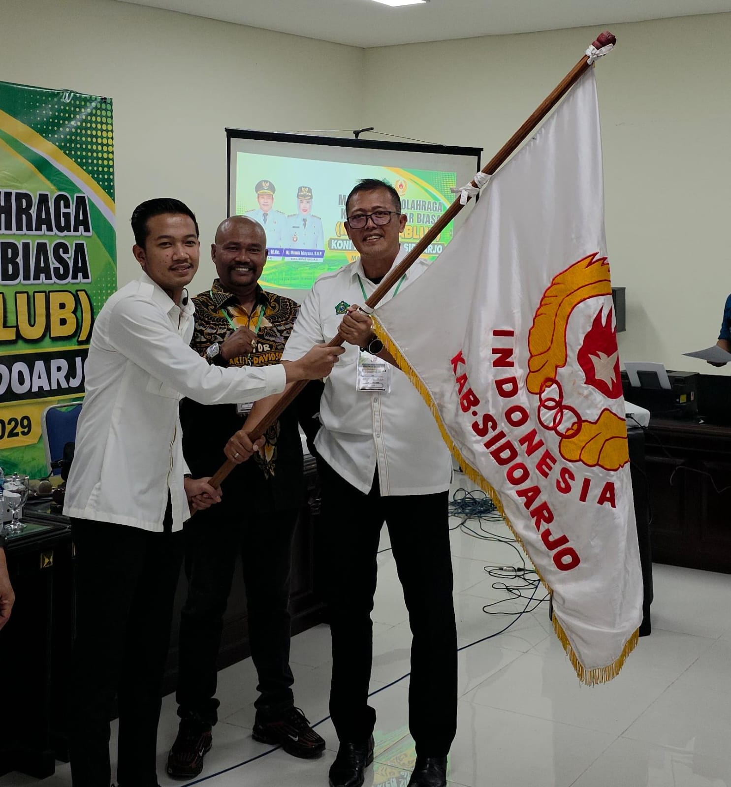 SAH! Rafi Wibisono Resmi Pimpin KONI Sidoarjo, Bawa Gagasan Atlet Unggul, Sidoarjo Juara